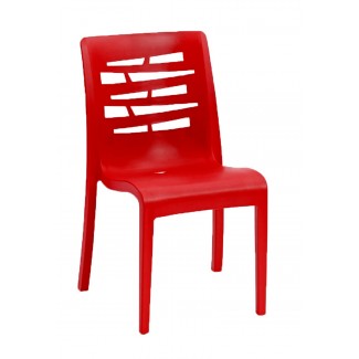 Outdoor restaurant stacking side chair